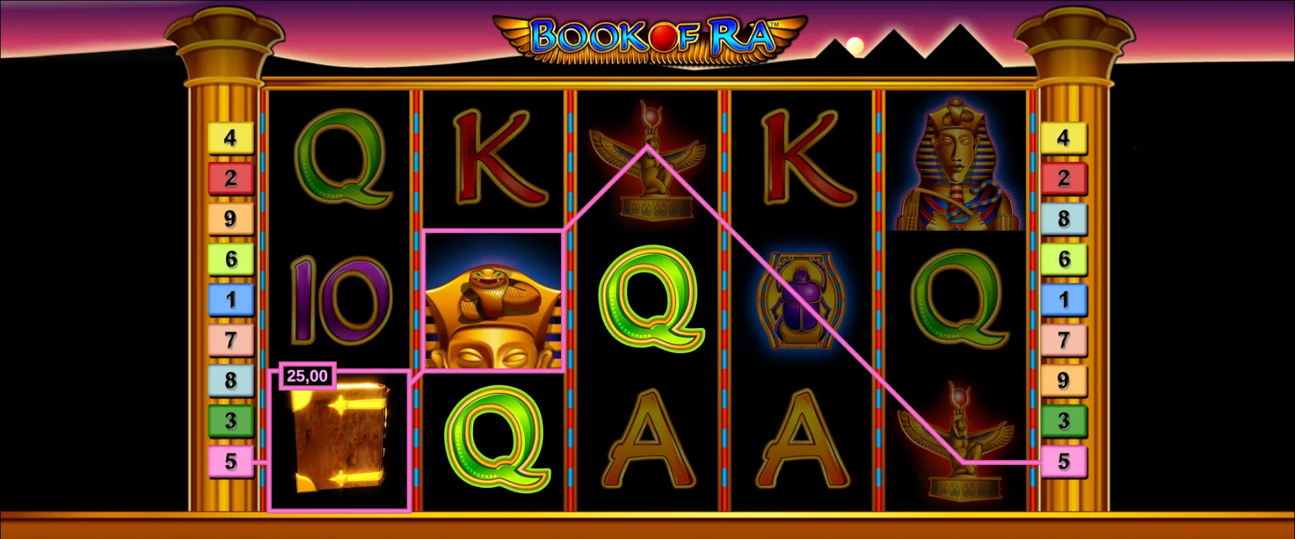 Book of Ra big win