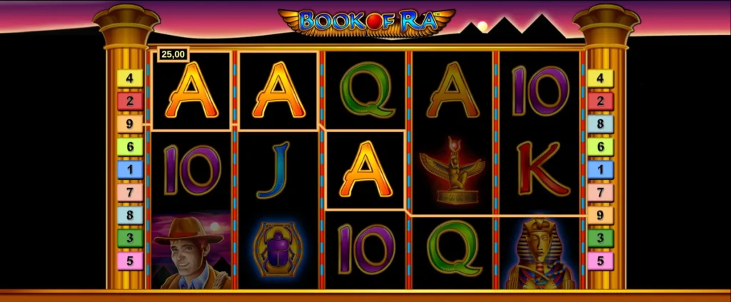 Bonus round Book of Ra