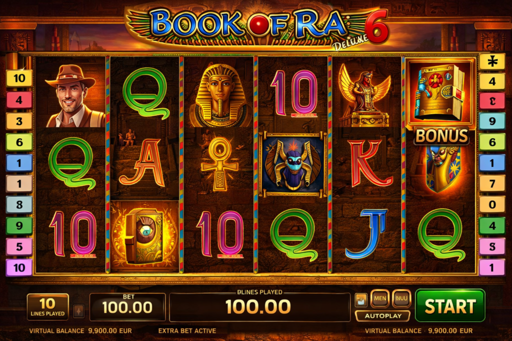 Book of Ra Deluxe 6 gameplay